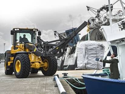 volvo redskap stor lastare