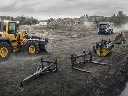 volvo redskap hjullastare lo