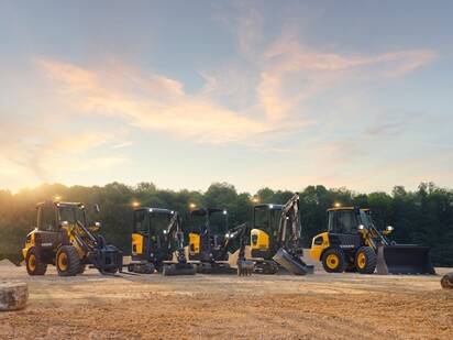 Volvo Construction Electric Compact Equipment Lineup